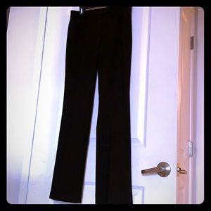 Black Calvin Klein modern cut suit slacks